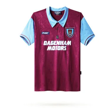 1995/97 West Ham United Home Retro Soccer Jerseys