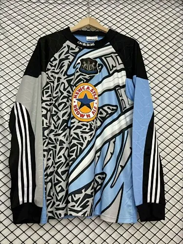Maillots de football rétro à manches longues du gardien de but de Newcastle United, saison 95/96