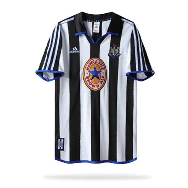 1999/00 Newcastle Home Retro Yupoo Soccer Jerseys