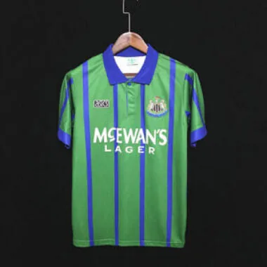 Maillots de football rétro de Newcastle United à l'extérieur de 1995