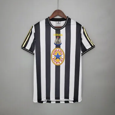 Maillots de football rétro domicile de Newcastle 97/99