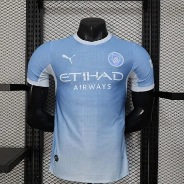 Maillots de football Manchester City 26-27, version joueur (à domicile)