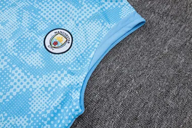 Image 5 de l’album Maillot d’entraînement de football Manchester City 25-26