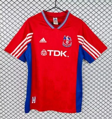 Camisolas de futebol retro do Crystal Palace (jogos em casa) da época 98-99
