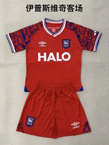 Maillots de football d'Ipswich n° 25 et 26