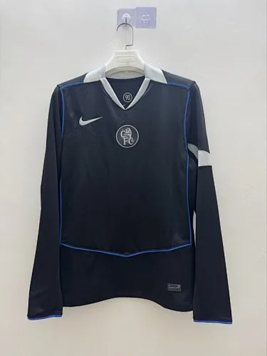 Maillots de football Chelsea Third à manches longues, n° 25-26