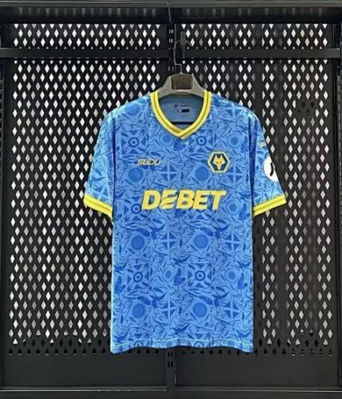 25-26 Wolverhampton Third Soccer Jerseys