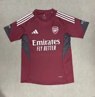 Maillots d'entraînement de football Arsenal 25-26