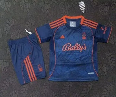 25-26 Nottingham Forest Third Kids Soccer Jerseys