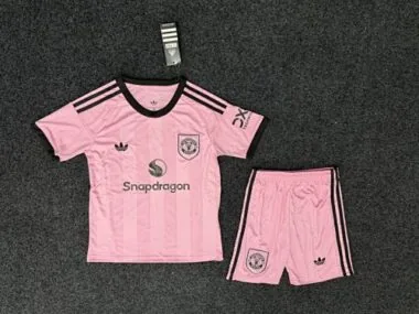 25-26 Man United Kids Soccer Jerseys