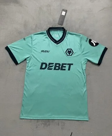 25-26 Wolverhampton Away Soccer Jerseys