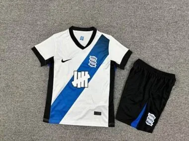25-26 Birmingham City Away Kids Soccer Jerseys