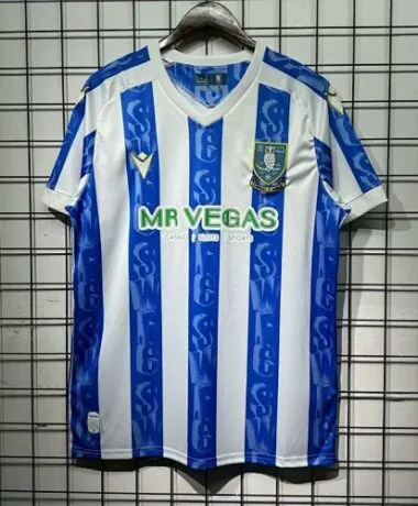Maillots de football domicile Sheffield United 25-26