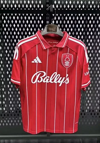 25-26 Nottingham Forest Home Soccer Jerseys
