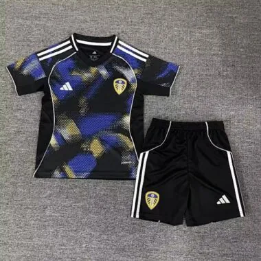 25-26 Leeds United Third Kids Soccer Jerseys