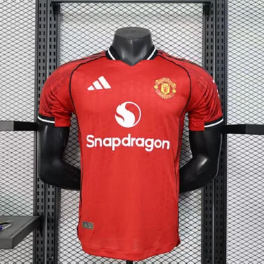 25-26 Man United Home Player Version Soccer Jerseys