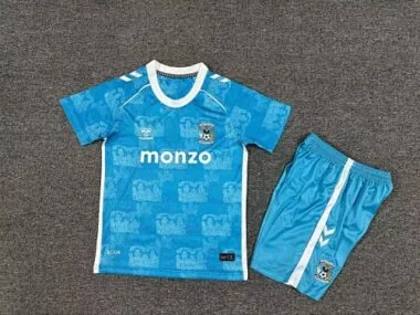 25-26 Coventry City Home Kids Soccer Jerseys