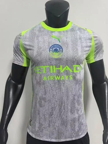 25-26 Manchester City Away Player Version Soccer Jerseys