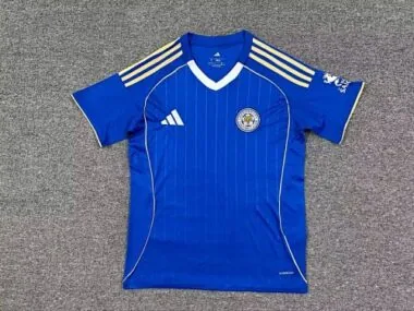Maillots de football domicile du Leicester City 25-26