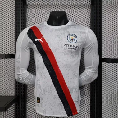 25-26 Manchester City Away Player Version Soccer Jerseys