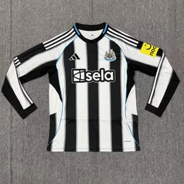 Maillots de football à manches longues Newcastle United (domicile) n° 25-26