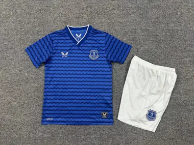 25-26 Everton Home Kids Soccer Jerseys