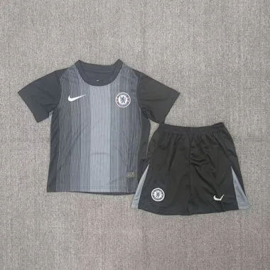 25-26 Chelsea Goalkeeper Kids Soccer Jerseys