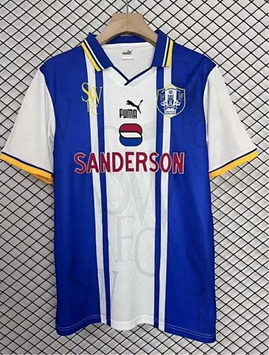 Maillots de football rétro domicile du Sheffield United de 1997