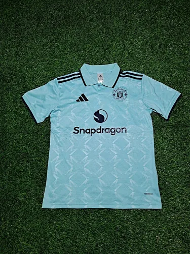 Maillots de football de polo Manchester United n° 25-26