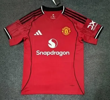 25-26 Man United Home Soccer Jerseys