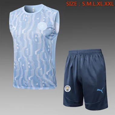 Maillot d'entraînement de football Manchester City 25-26