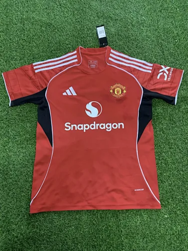 25-26 Man United Home Soccer Jerseys