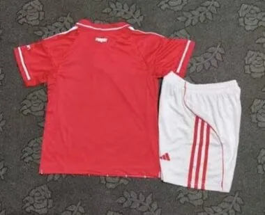 25-26 Nottingham Forest Home Kids Soccer Jerseys album image 2