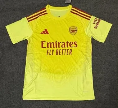 25-26 Arsenal Goalkeeper Soccer Jerseys