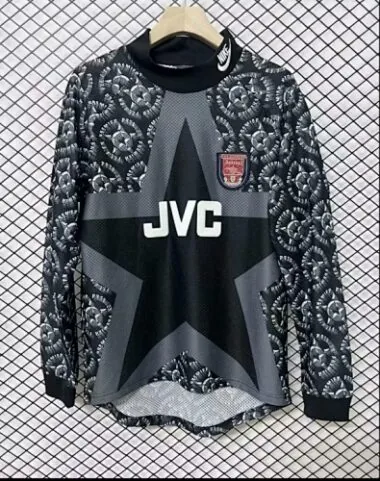 Maillots de football rétro du gardien de but d'Arsenal, saison 94-95