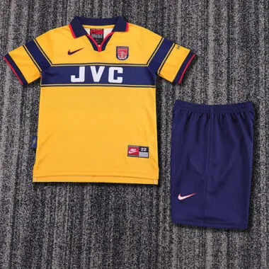 Arsenal-Auswärts-Fußballtrikots für Kinder, 1997