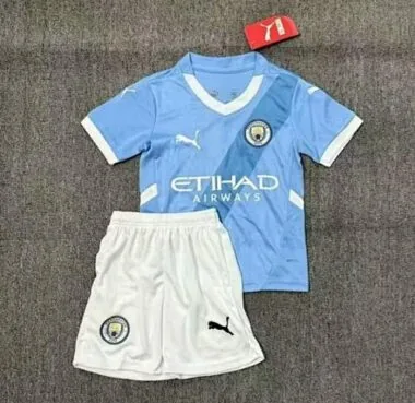 Manchester City Kinder-Fußballtrikots 2025