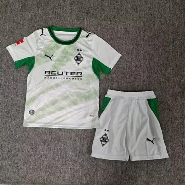 26–27 Mönchengladbach Heimtrikots für Kinder