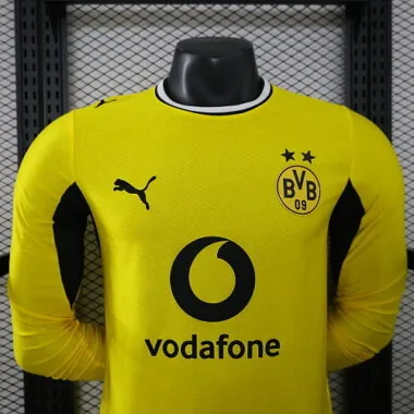 Imagem 2 do álbum 26-27 Dortmund Home Long Sleeve Soccer Jerseys