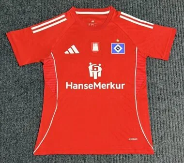 26–27 Auswärtstrikots der Hamburger Fußballmannschaft