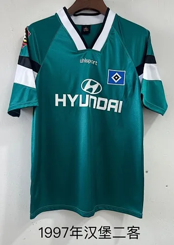 1997 Hamburger Dritte Retro-Fußballtrikots