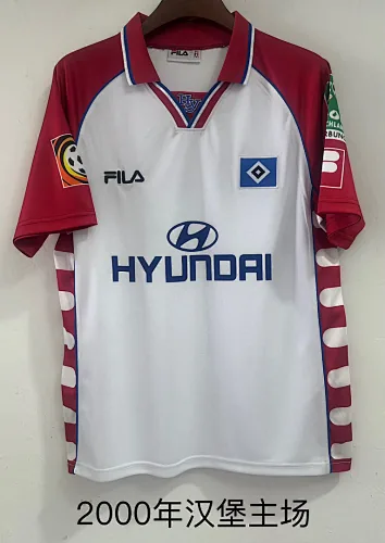 2000 Hamburger Heim-Retro-Fußballtrikots