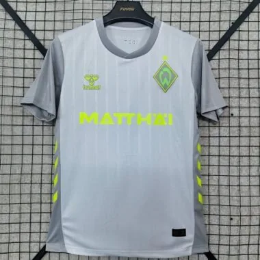 Camisetas de fútbol del Werder Bremen para partidos fuera de casa, 25-26