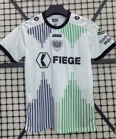 25-26 Prussia Munster Away Soccer Jerseys