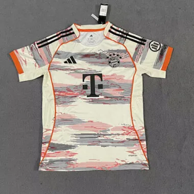 25-26 Bayern Away Soccer Jerseys