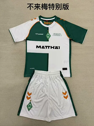 25-26 Werder Bremen Special Kids Soccer Jerseys