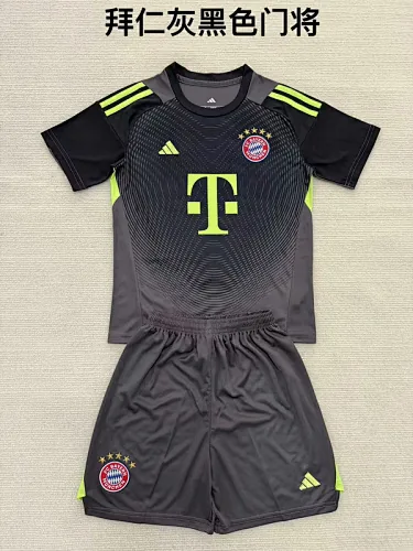 Camisetas de fútbol infantiles del Bayern para porteros, n.º 25-26