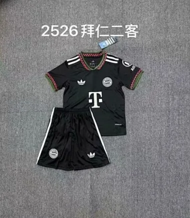 25-26 Bayern Third Kids Soccer Jerseys