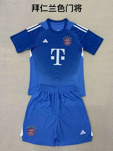 Camisetas de fútbol infantiles del Bayern para porteros, n.º 25-26