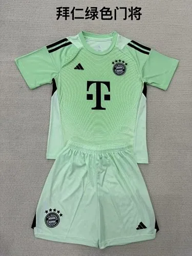 Camisetas de fútbol infantiles del Bayern para porteros, n.º 25-26